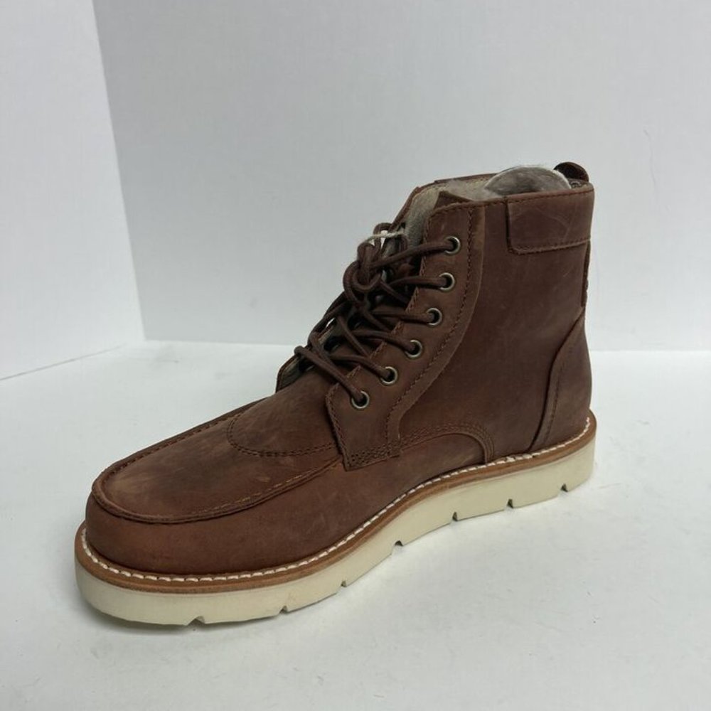 Superlamb Mens Dzo Work Boot Redwood Leather Size 11.5 M - Picture 2 of 6